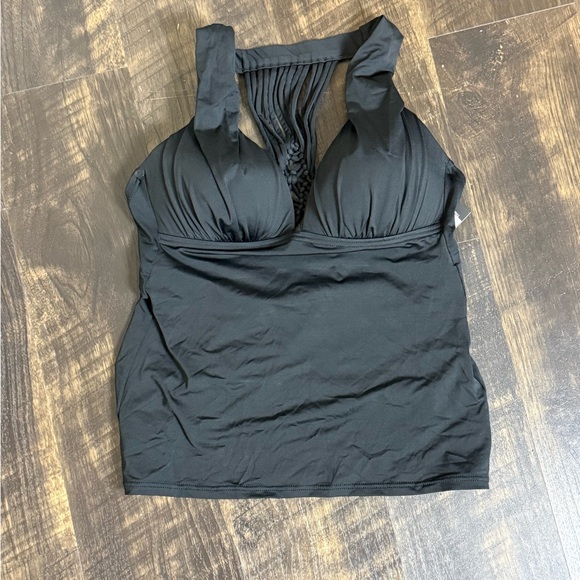 Macy's Other - NWT Macy's Black Women's Swim Top